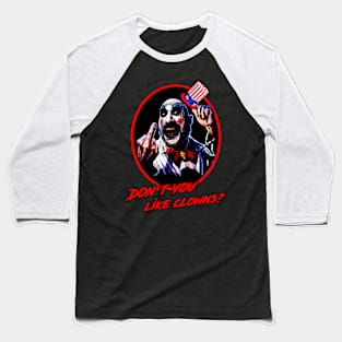 Captain Spaulding Carnival of Chaos Baseball T-Shirt